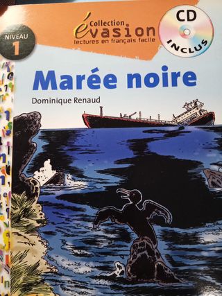 Libros de lectura para estudiantes de francés.