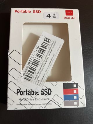 Disco Duro SSD 4TB Portátil