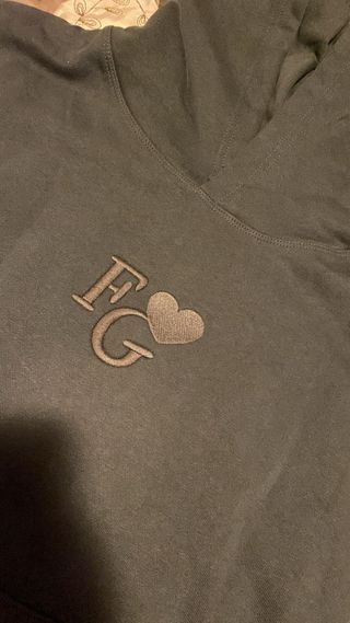 Sudadera Fake Gods San Valentín Gris