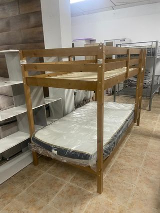 Litera Madera Doble Cama 90cm Atlas