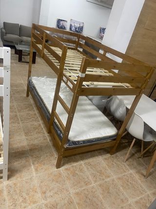 Litera Madera Doble Cama 90cm Atlas
