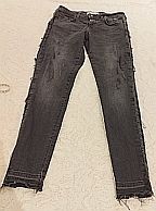 Vaqueros negros elásticos