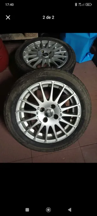 Llantas OZ Superturismo 15 4x100 Originales