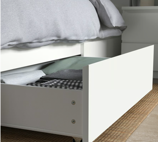 Cama  MALM IKEA 180x200 con cajones
