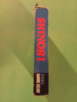 Shinobi Sega Game Gear Box