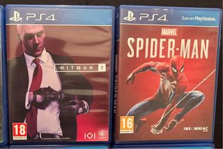 Giochi PS4: Hitman 2 e Spider-Man