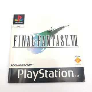 Final Fantasy VII SCES-00867 PAL Prima Stampa