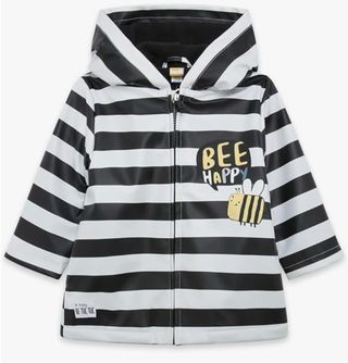Abrigo impermeable Tuc Tuc rayas abeja