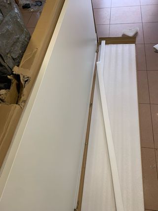 Tapa de mesa Flexispot blanca