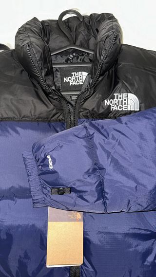 Chaqueta The North Face Negra y Azul Talla M