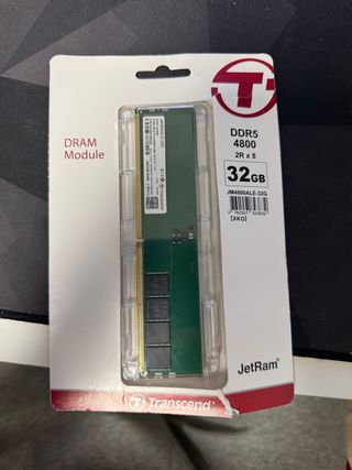 Transcend DDR5 4800 32GB Módulo RAM