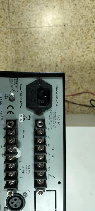 Amplificador AXD-60
