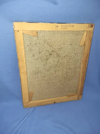 Cuadro al óleo de rosas amarillas.j barcelo