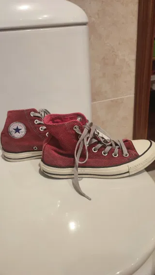 Zapatillas Converse Altas Rojas
