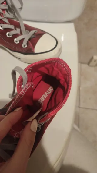 Zapatillas Converse Altas Rojas