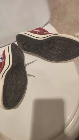 Zapatillas Converse Altas Rojas