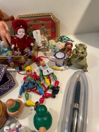 Lotto Oggetti vintage da collezione vari materiali