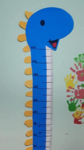 Medidores y coronas para los peques en goma eva