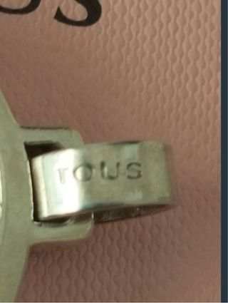 Colgante Tous Zebra Plata 925 Grande