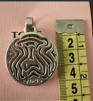 Colgante Tous Zebra Plata 925 Grande