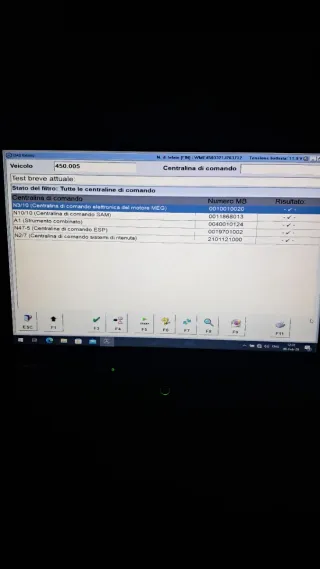 Contatto spiralato Smart 450 452 Roadster