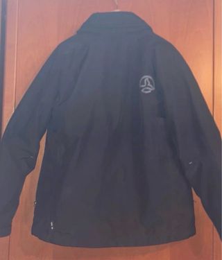 Chaqueta Ternua 3 en 1 Negra