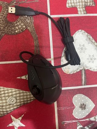 Ratón Gaming Vertical Zelotes Negro