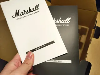 Altavoz Marshall Acton III Negro y Dorado