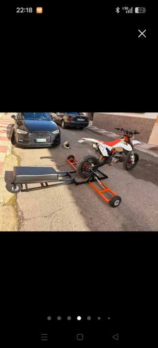 Alquiler de Plataforma para hacer Wheelies