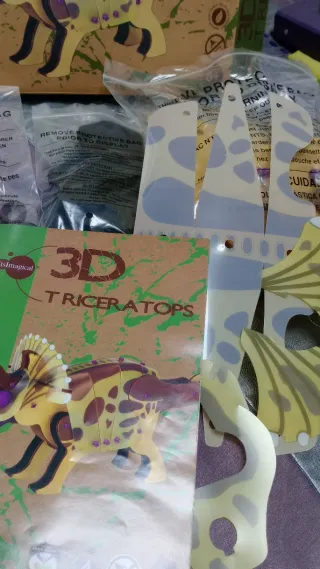 Puzzle 3D Triceratops ItsImagical