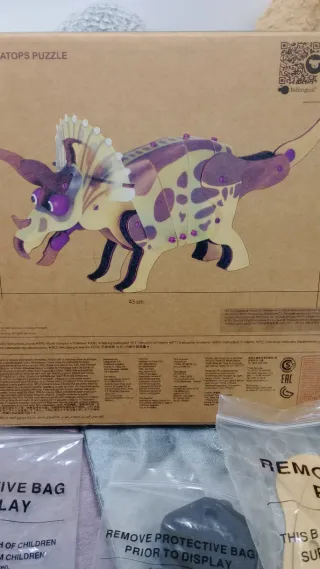 Puzzle 3D Triceratops ItsImagical