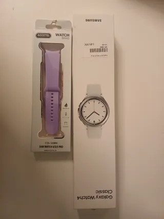 Samsung Galaxy Watch4 Classic Plata