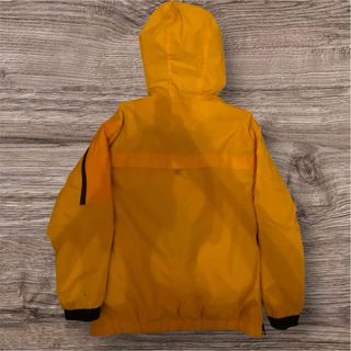 Chaqueta niño amarilla con capucha