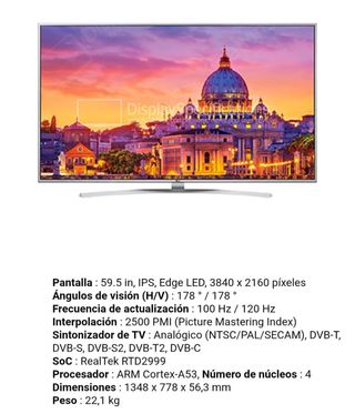Smart TV LG 60