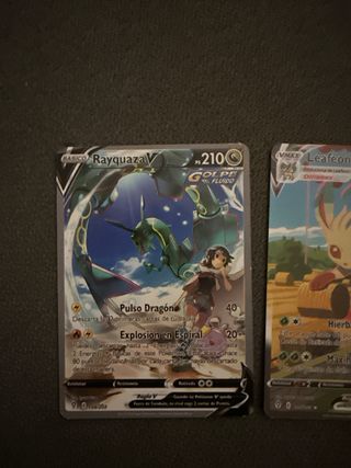 Carta Pokémon Rayquaza V 210 HP