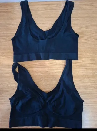 Pack 2 Sujetadores Deportivos Negros