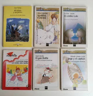 Lote 6 libros infantiles El Barco de vapor y otros
