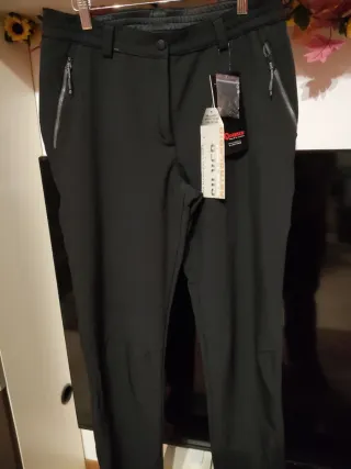 Pantaloni tecnici donna neri