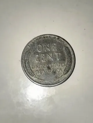 (N25) Moneda 1 Centavo EEUU 1943 s Zinc