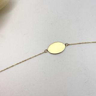 Pulsera de oro 18kt nombre Léa