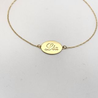 Pulsera de oro 18kt nombre Léa