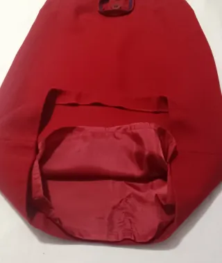 Vestido crepé Tintoretto rojo