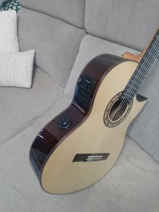 Guitarra Flamenca Doble Amplificación