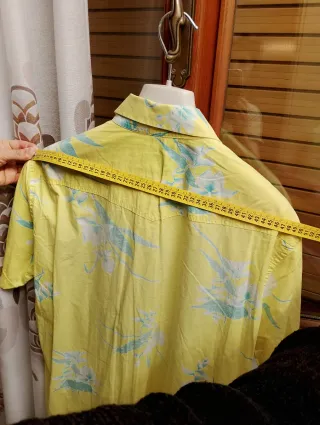 Camicia Casablanca XXL Giallo Floreale