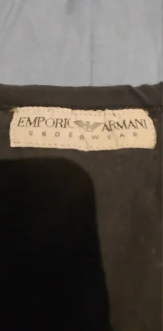 Tuta elasticizzata/Body Uomo Armani Nero XL