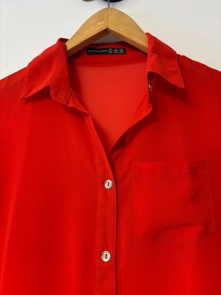 Blusa roja sin mangas Atmosphere