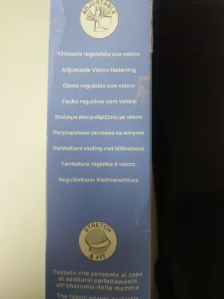 Faja Embarazo Negra Talla Única