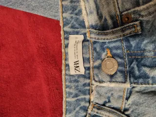 Pantalón Vaquero Zara Azul