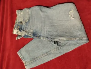 Pantalón Vaquero Zara Azul