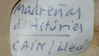 Pareja Madreñas Miniatura Madera Tallada